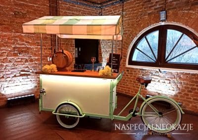 po ósme prosecco van bike